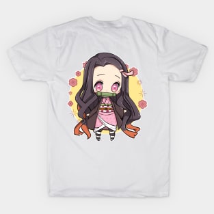 Chibi Kawaii Nezuko Kamado T-Shirt